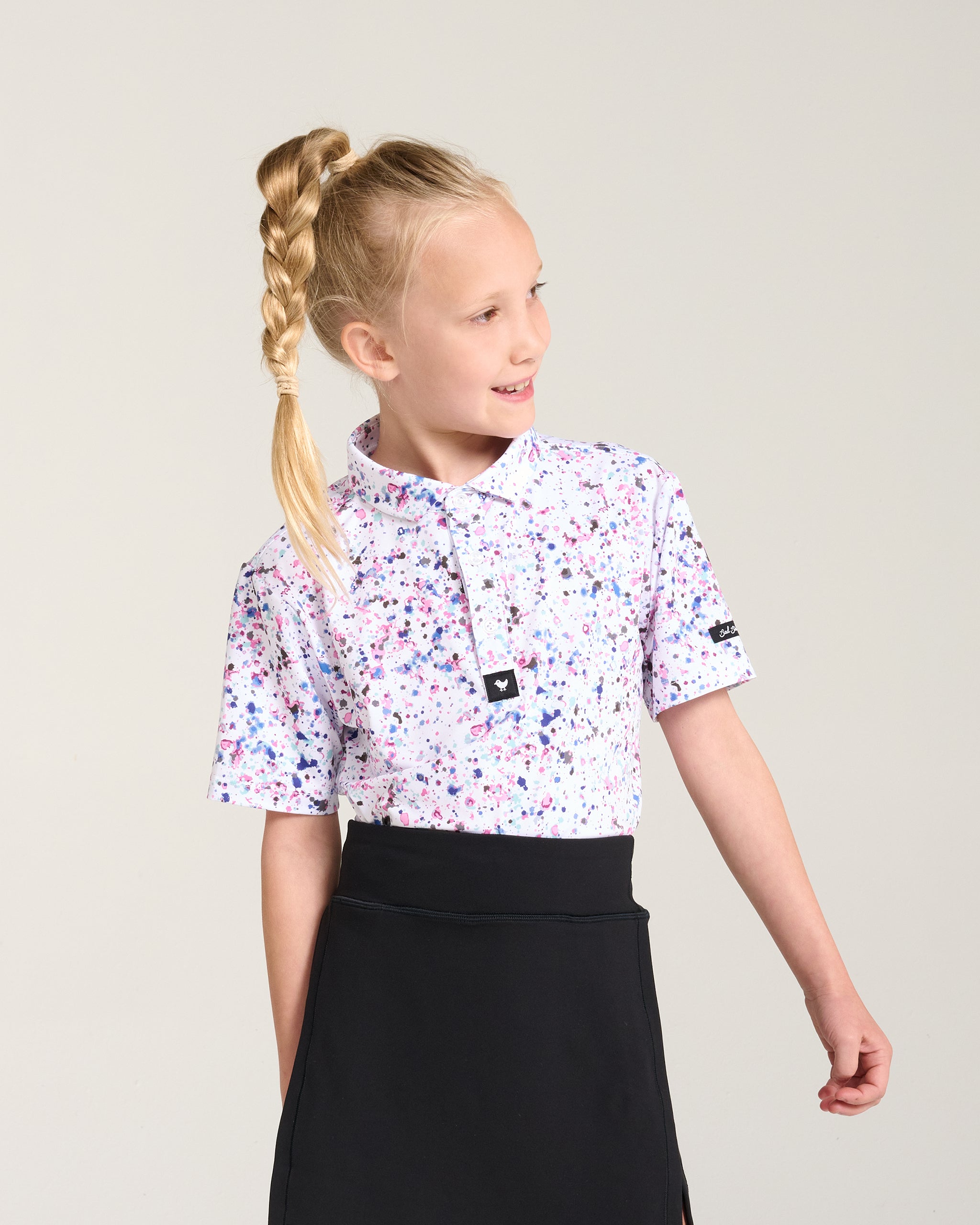 Paint Splatter 3 Men's & Youth Polos-Performance Golf Polo-Bad Birdie