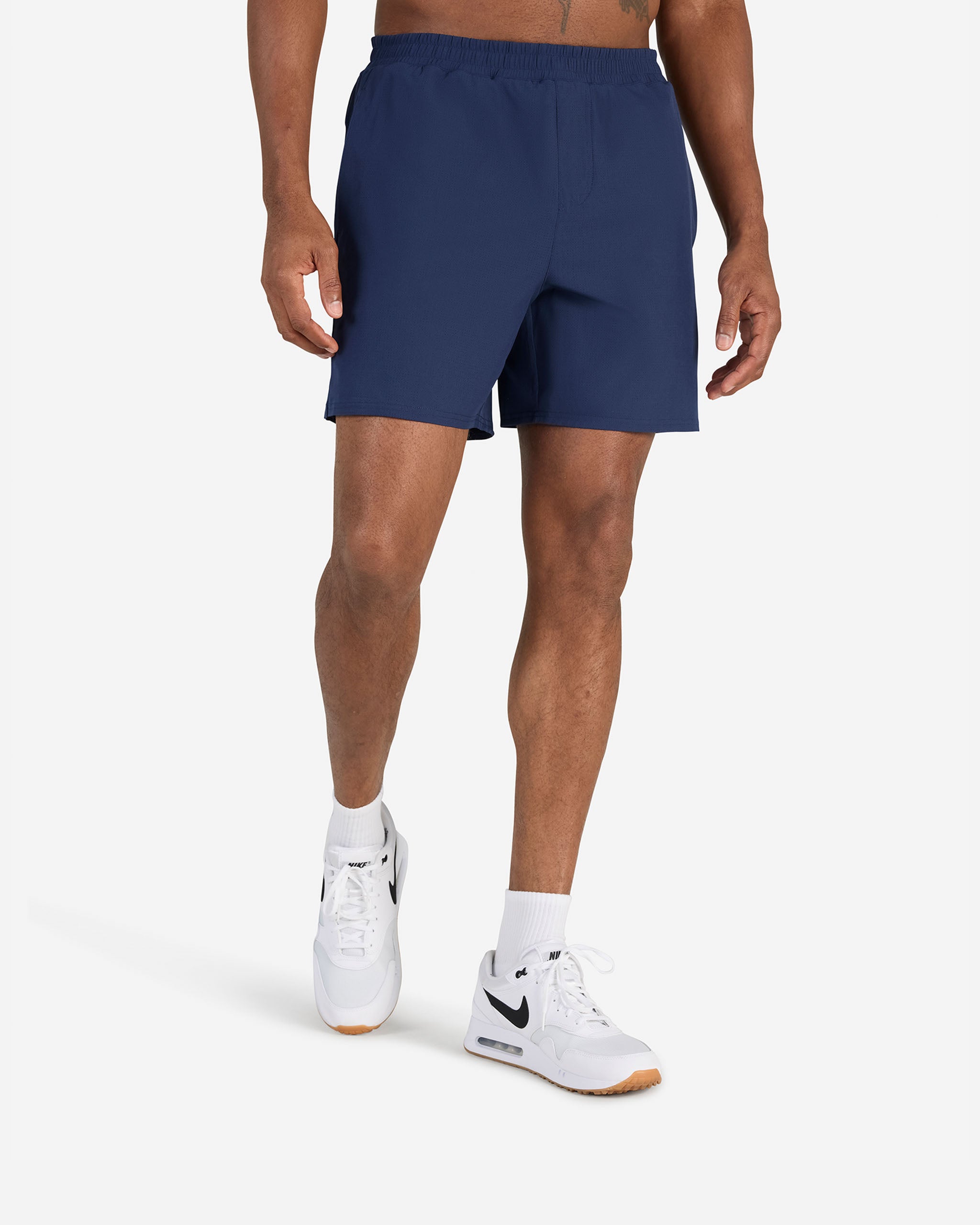 Lined Range Short - Dark Navy-Men's Shorts-Bad Birdie