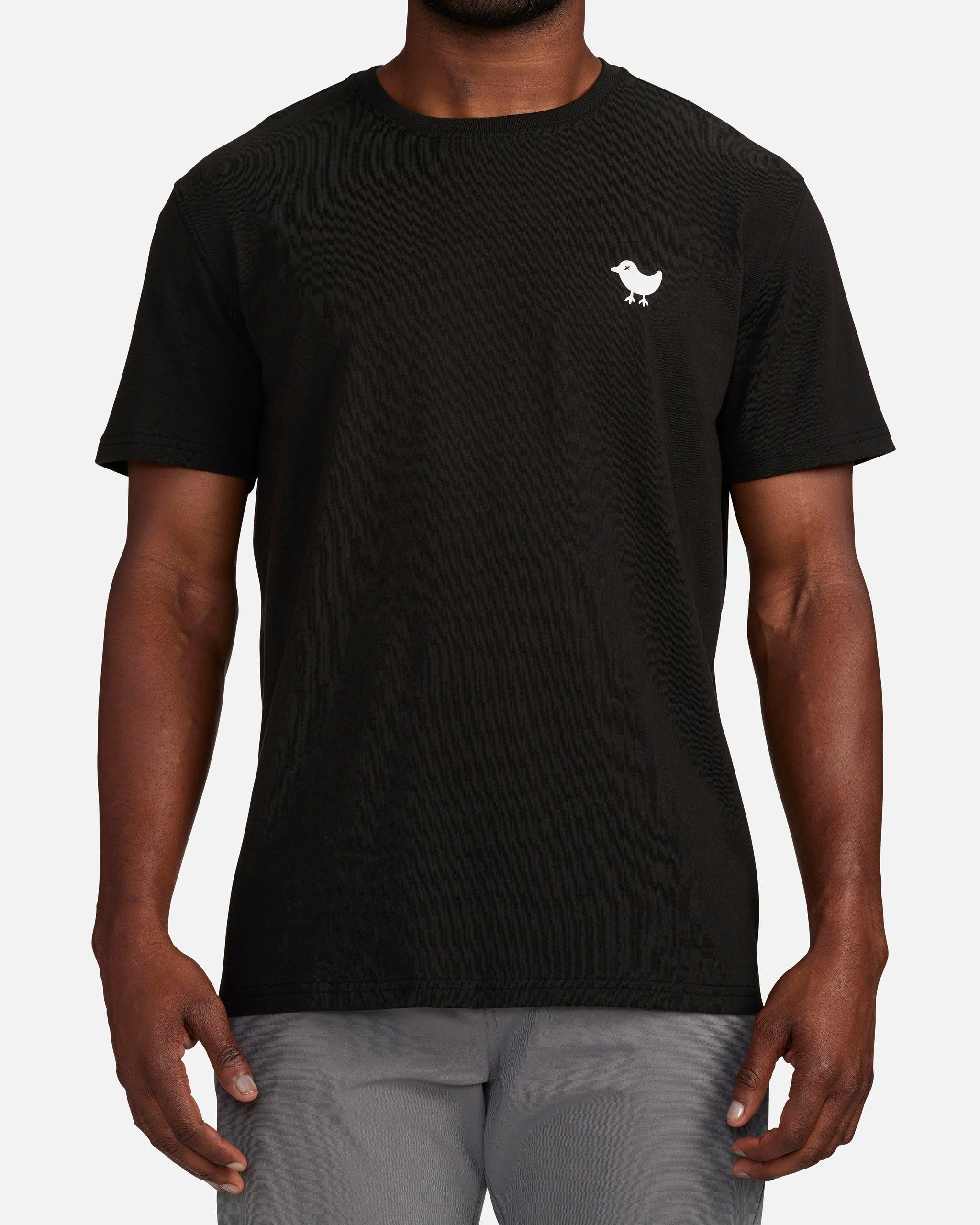 Black Bad Tee-Men's T-Shirt-Bad Birdie