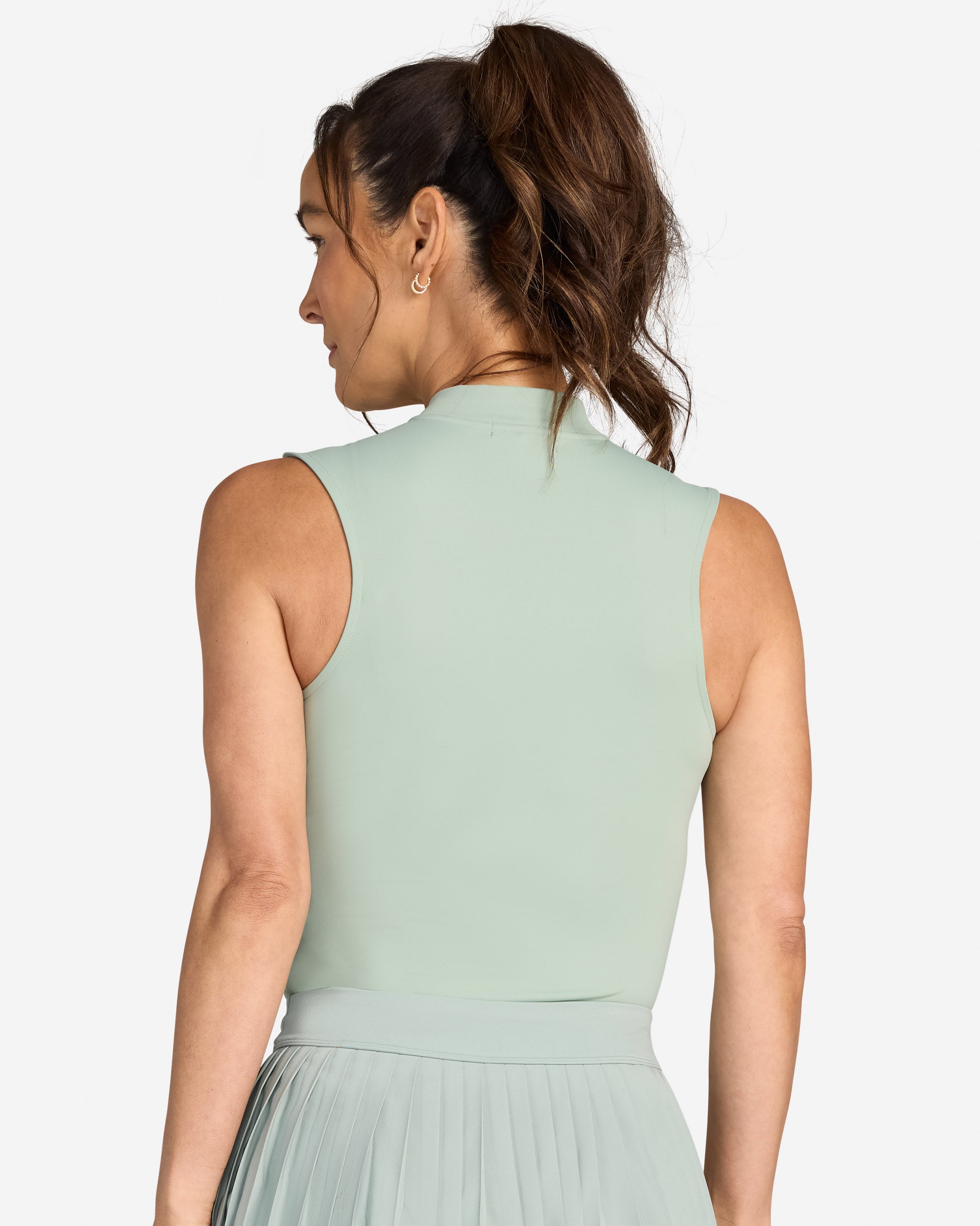 Blade - Washed Sage-Women's Polo-Bad Birdie