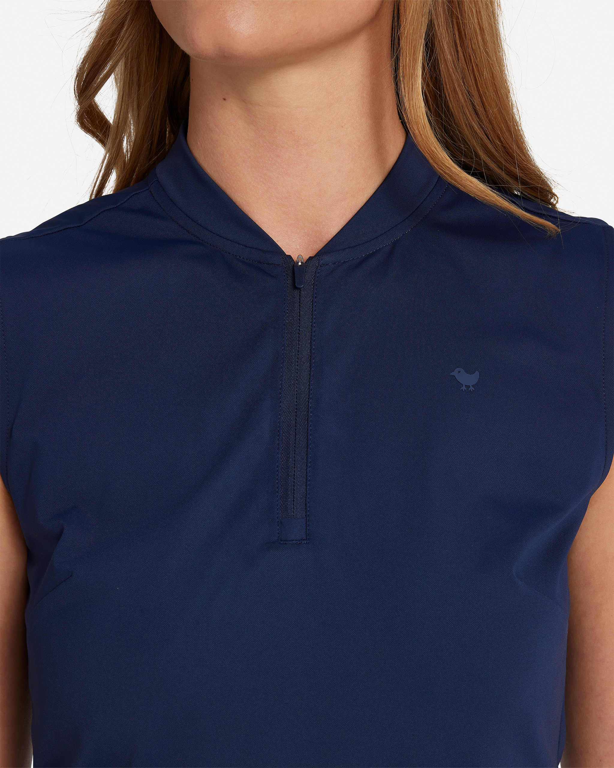 Dark Navy-Women's Polo-Bad Birdie