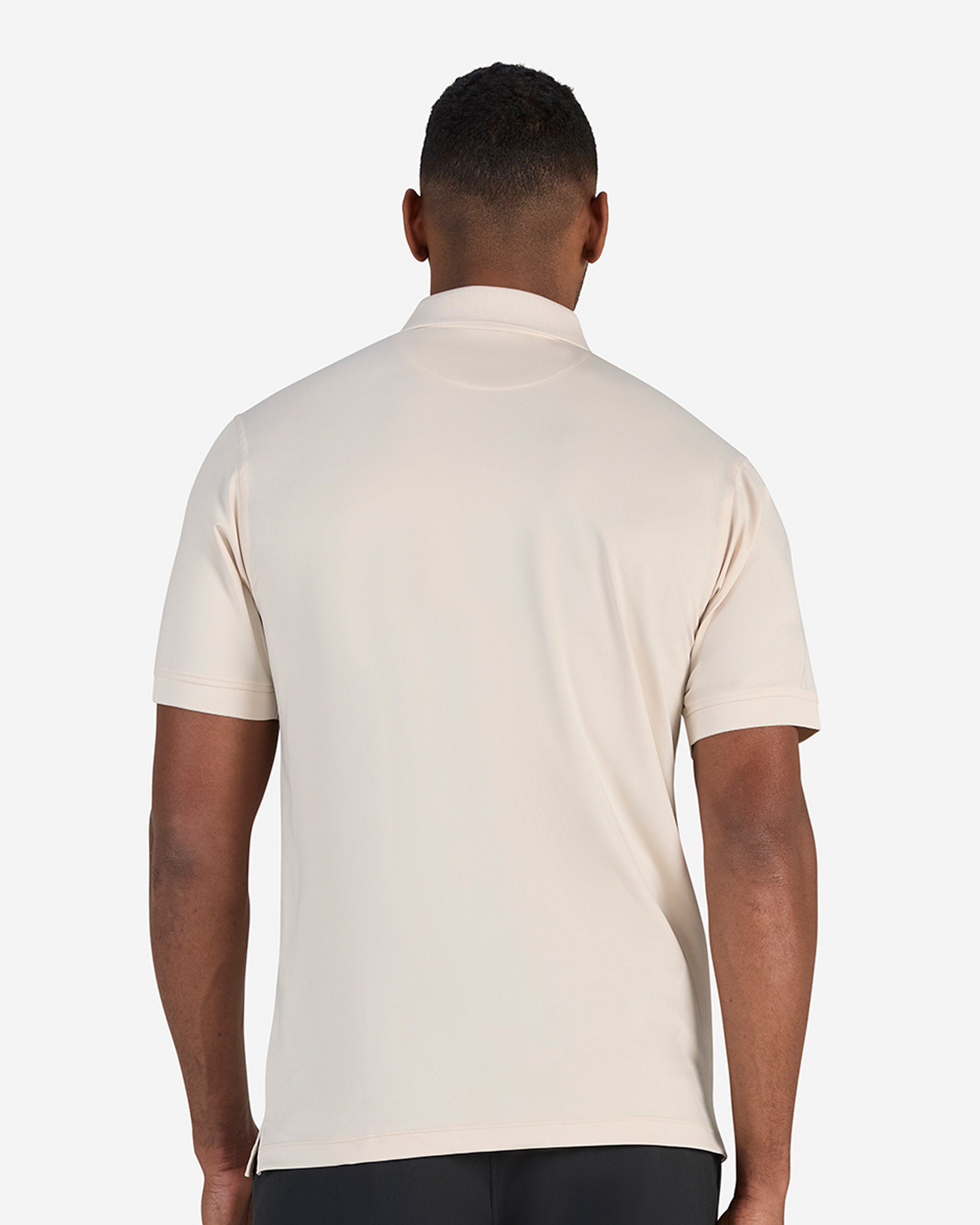 Ridge - Sand Shell-Men's Polo-Bad Birdie