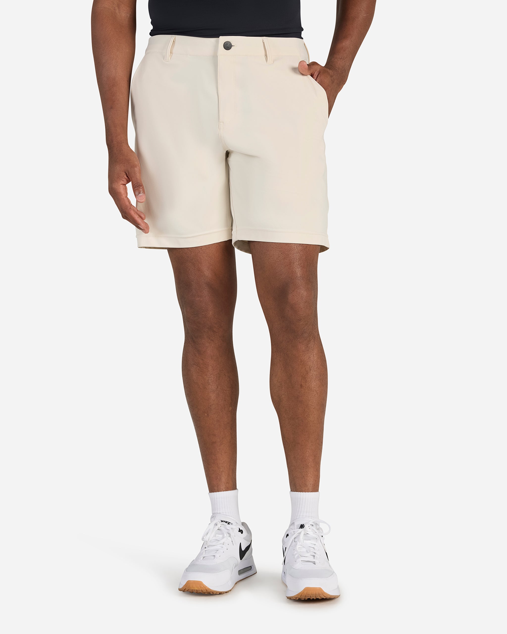 Golf Short - Sand Shell-Men's Shorts-Bad Birdie