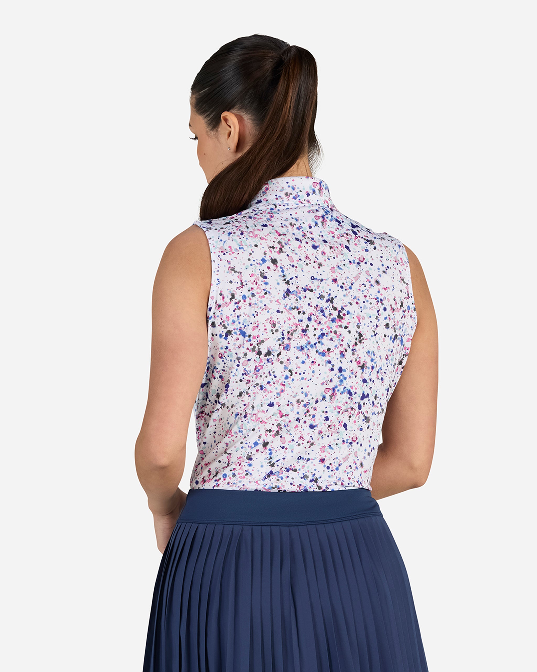 Paint Splatter 3-Performance Golf Polo-Bad Birdie