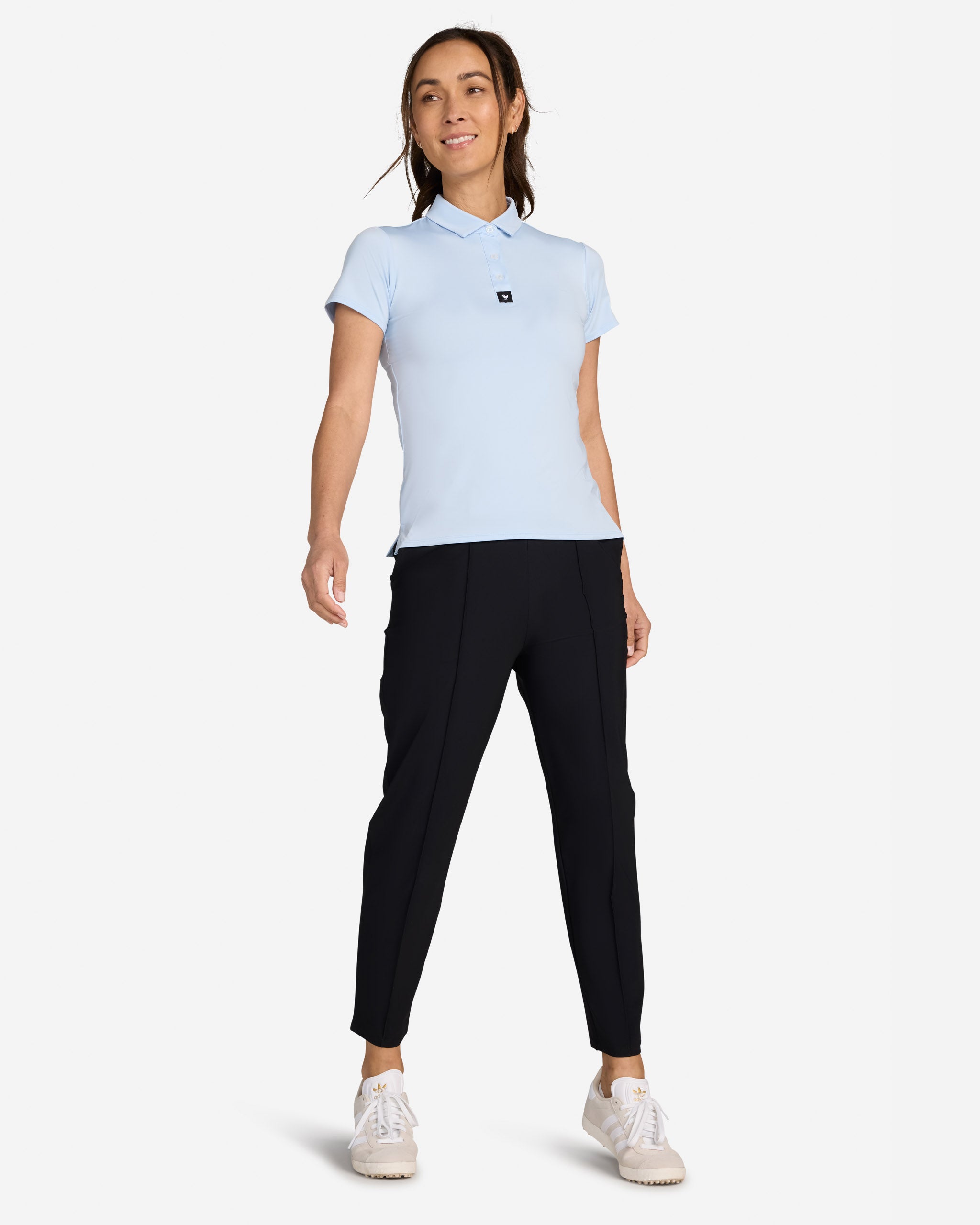 Cerulean-Women's Polo-Bad Birdie