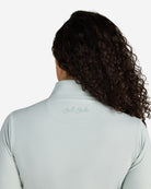 Women's Velocity QZ - Aqua Gray-Women's Quarterzip-Bad Birdie