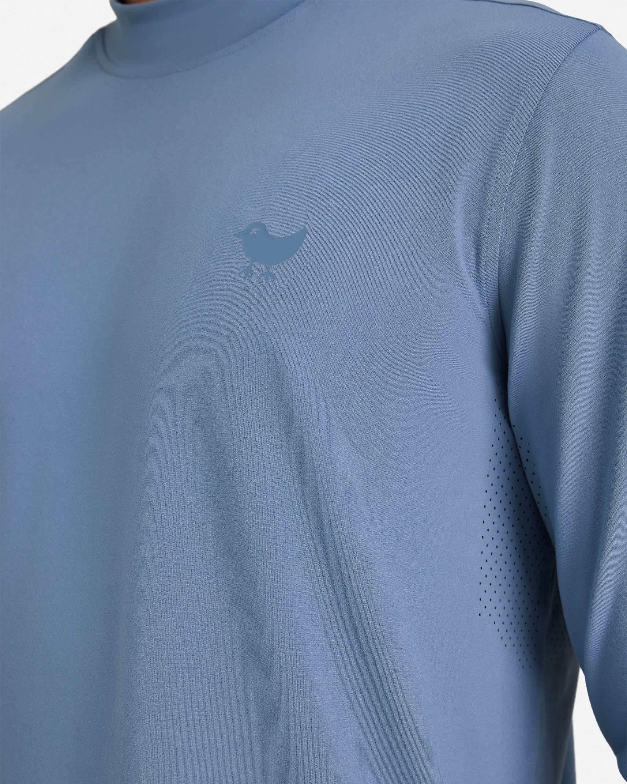 Active Mockneck - Blue Mirage