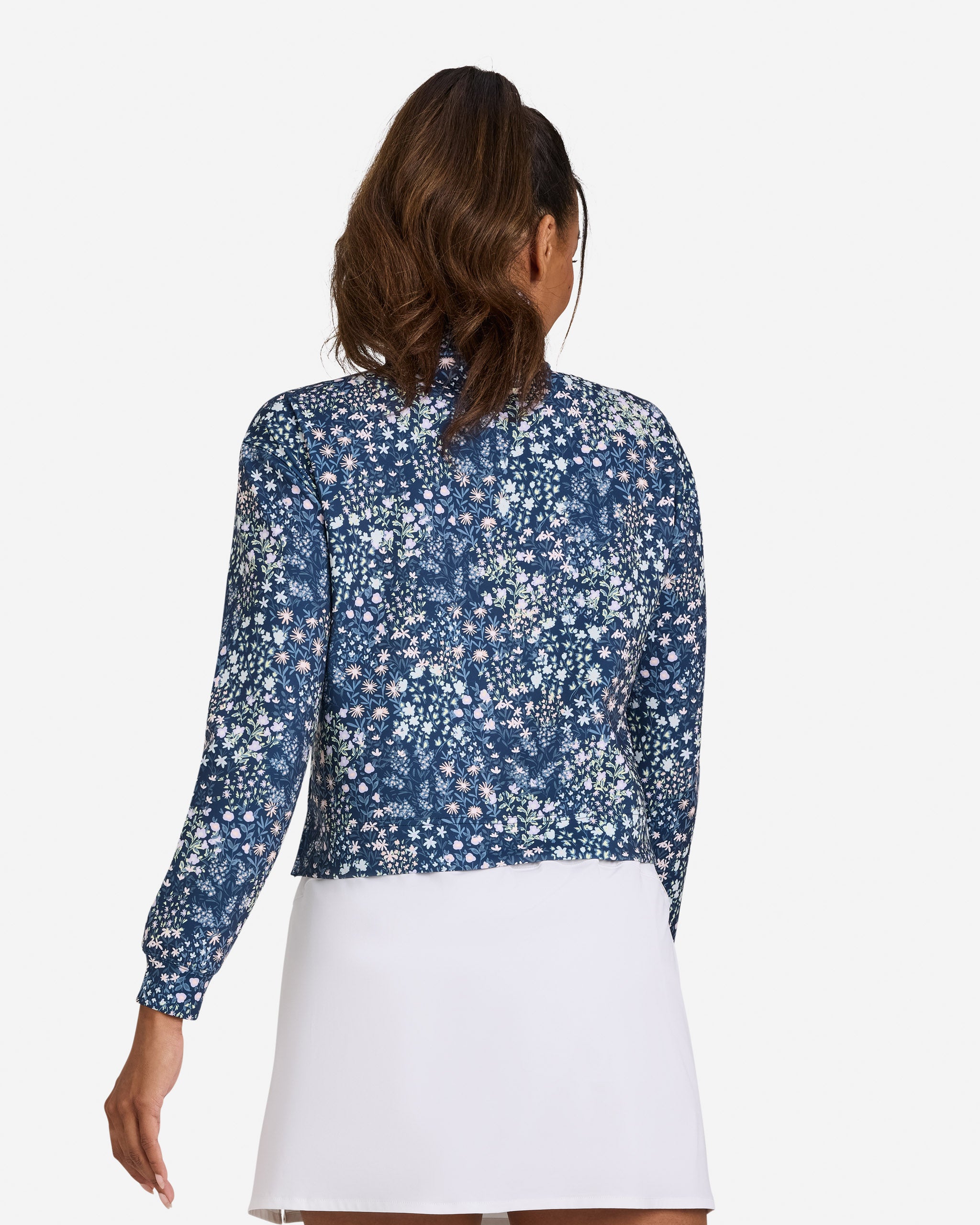 At Ease Quarterzip - Super Duper Bloom