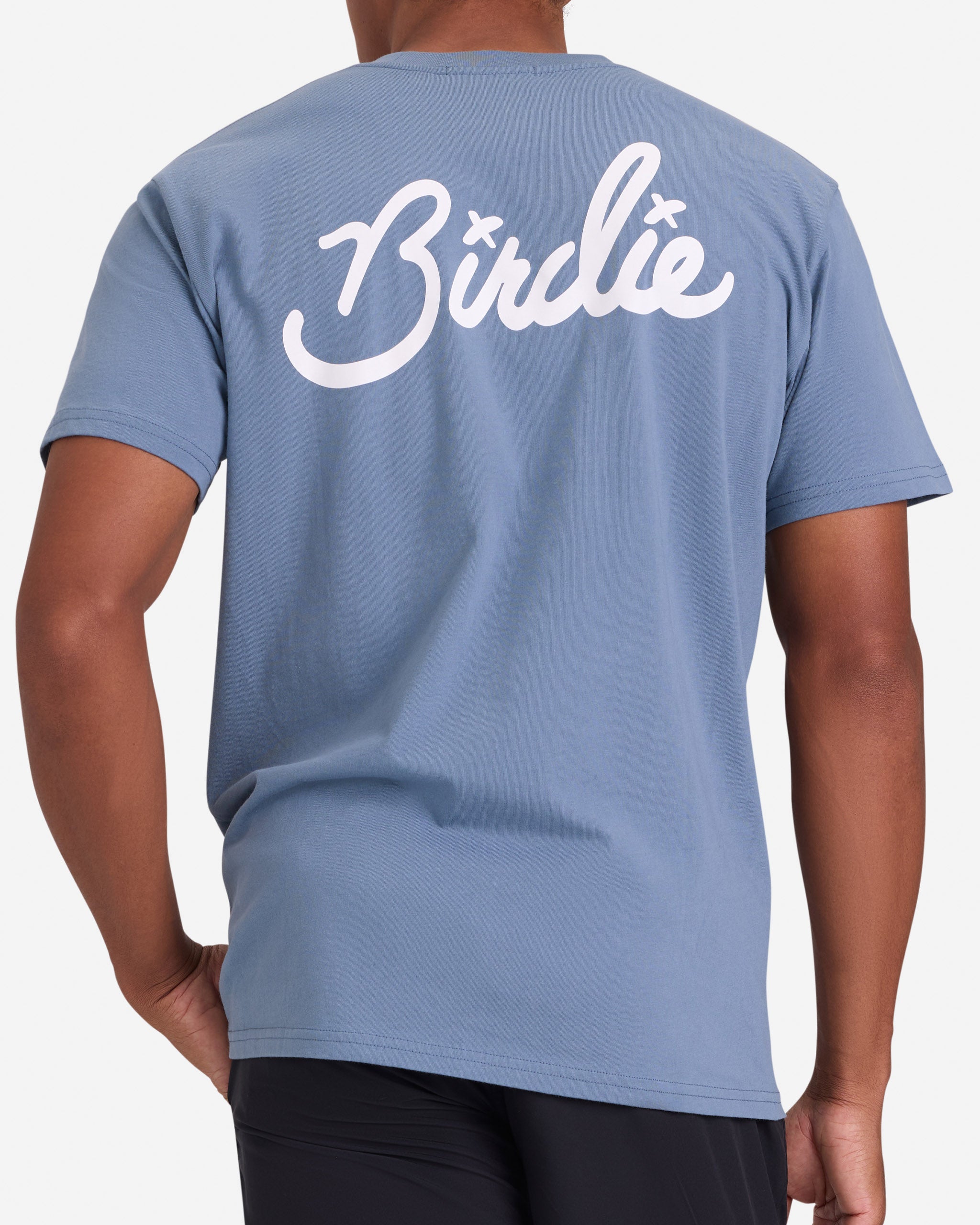 Birdie Tee - Blue Mirage-Men's T-Shirt-Bad Birdie