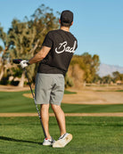 Black Bad Tee-Men's T-Shirt-Bad Birdie