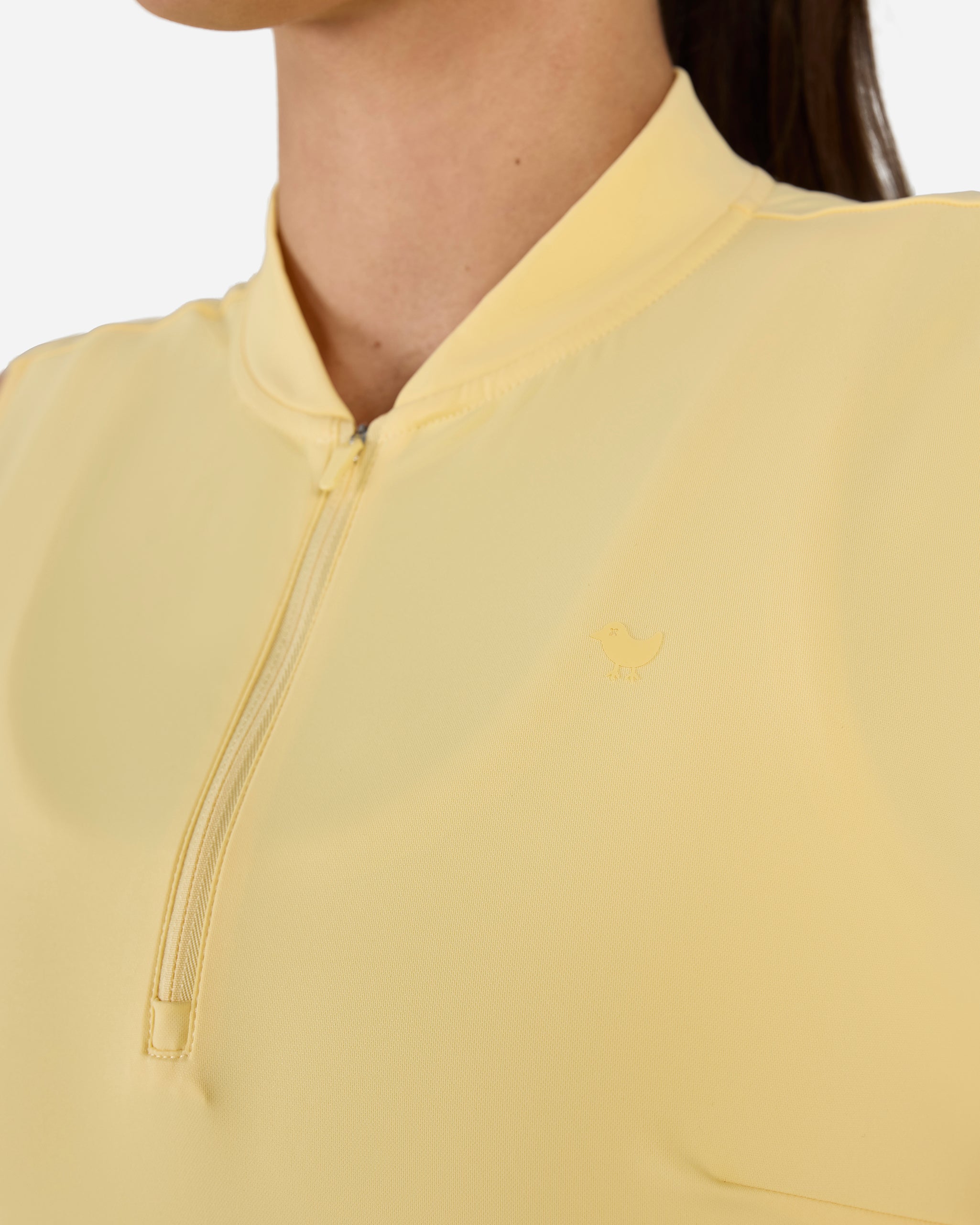 Pale Banana-Women's Polo-Bad Birdie