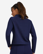 Tour Mockneck - Dark Navy-Performance Top-Bad Birdie